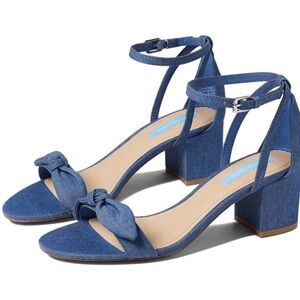 Draper James Denim Blue Preston Sandals